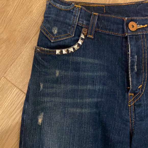 Levis mid-rise dark wash jeans - Picture 3 of 5